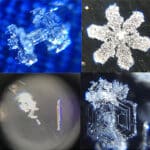 Selfies de copos de nieve como herramientas de ensenanza meteorologicas