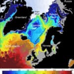Trazando el curso del calor del Artico y la oceanografia